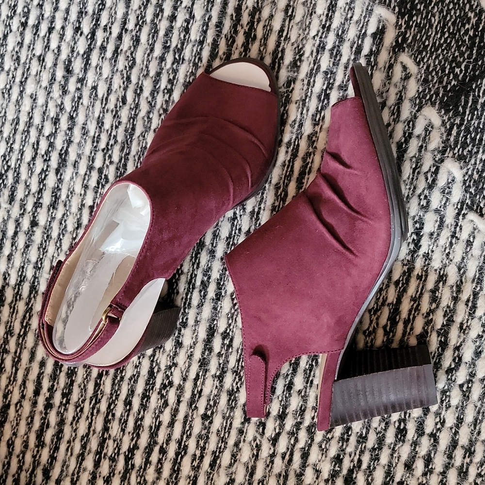 Naturalizer Open Toe Booties - image 5